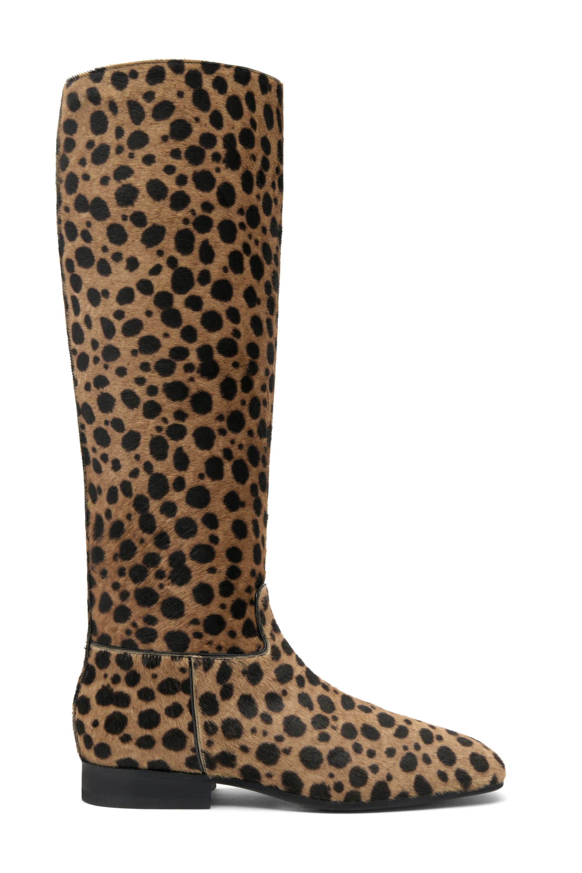 Herbert Levine Reign It In Leopard Riding Boot
