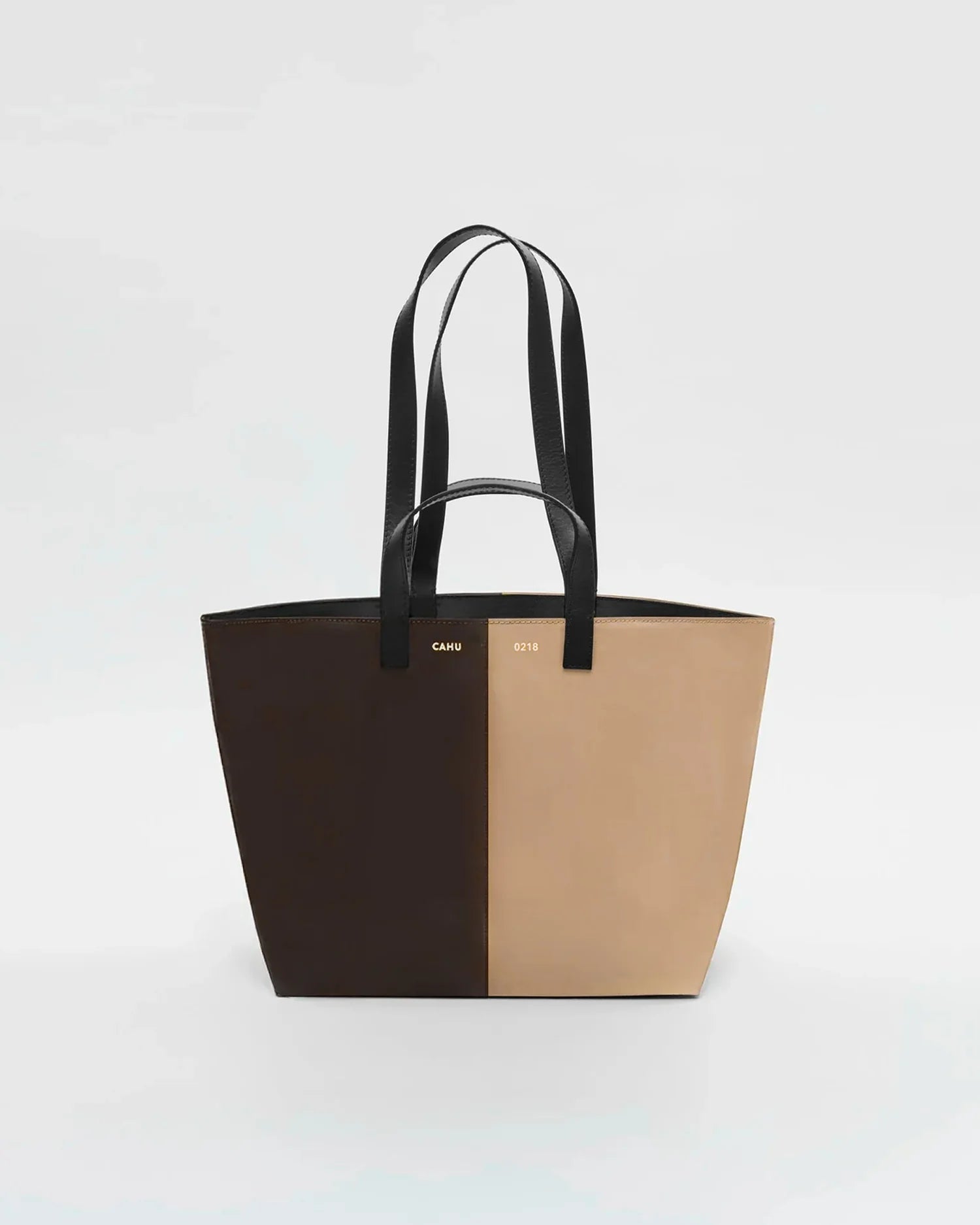 Cahu Small Bi-Color Zip Bag