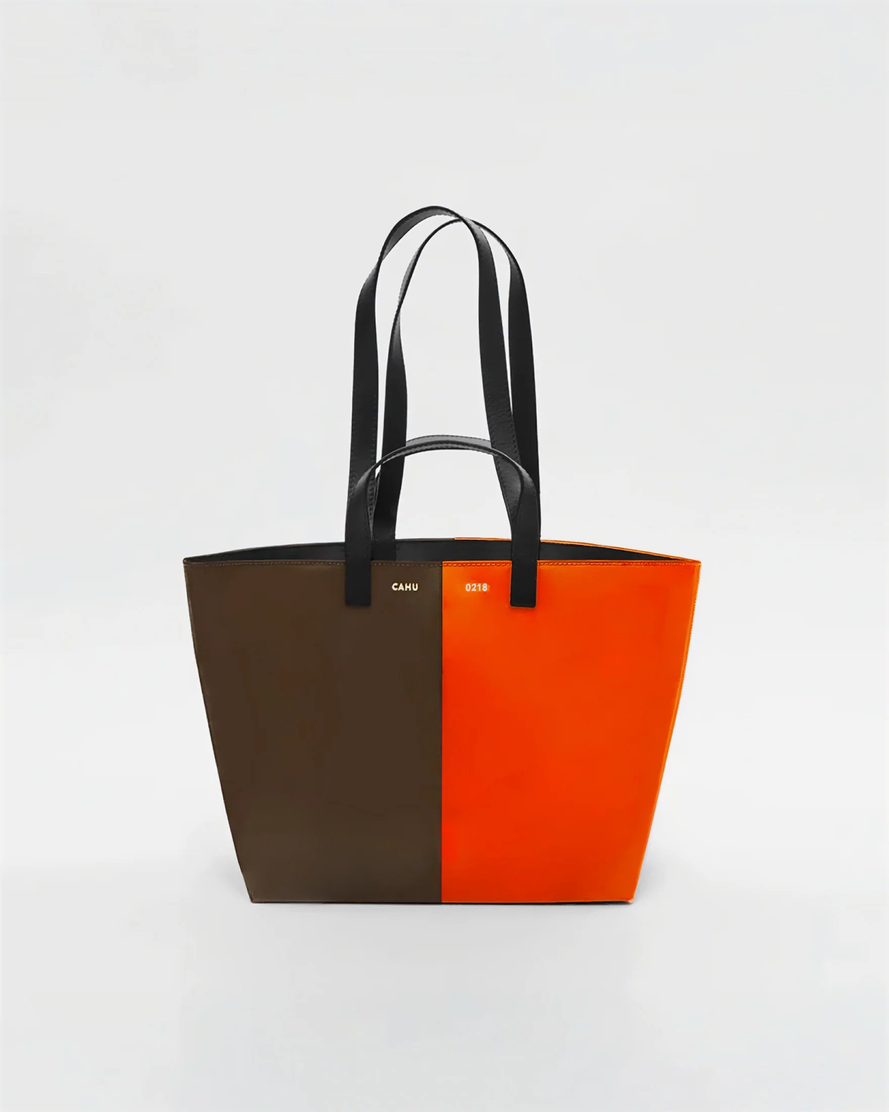 Cahu Small Bi-Color Zip Bag