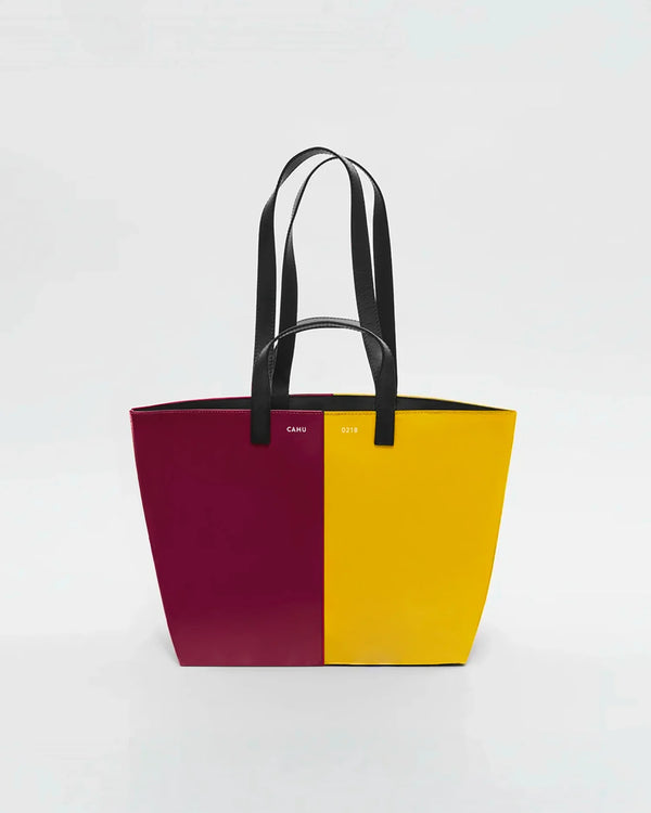 Cahu Small Bi-Color Zip Bag