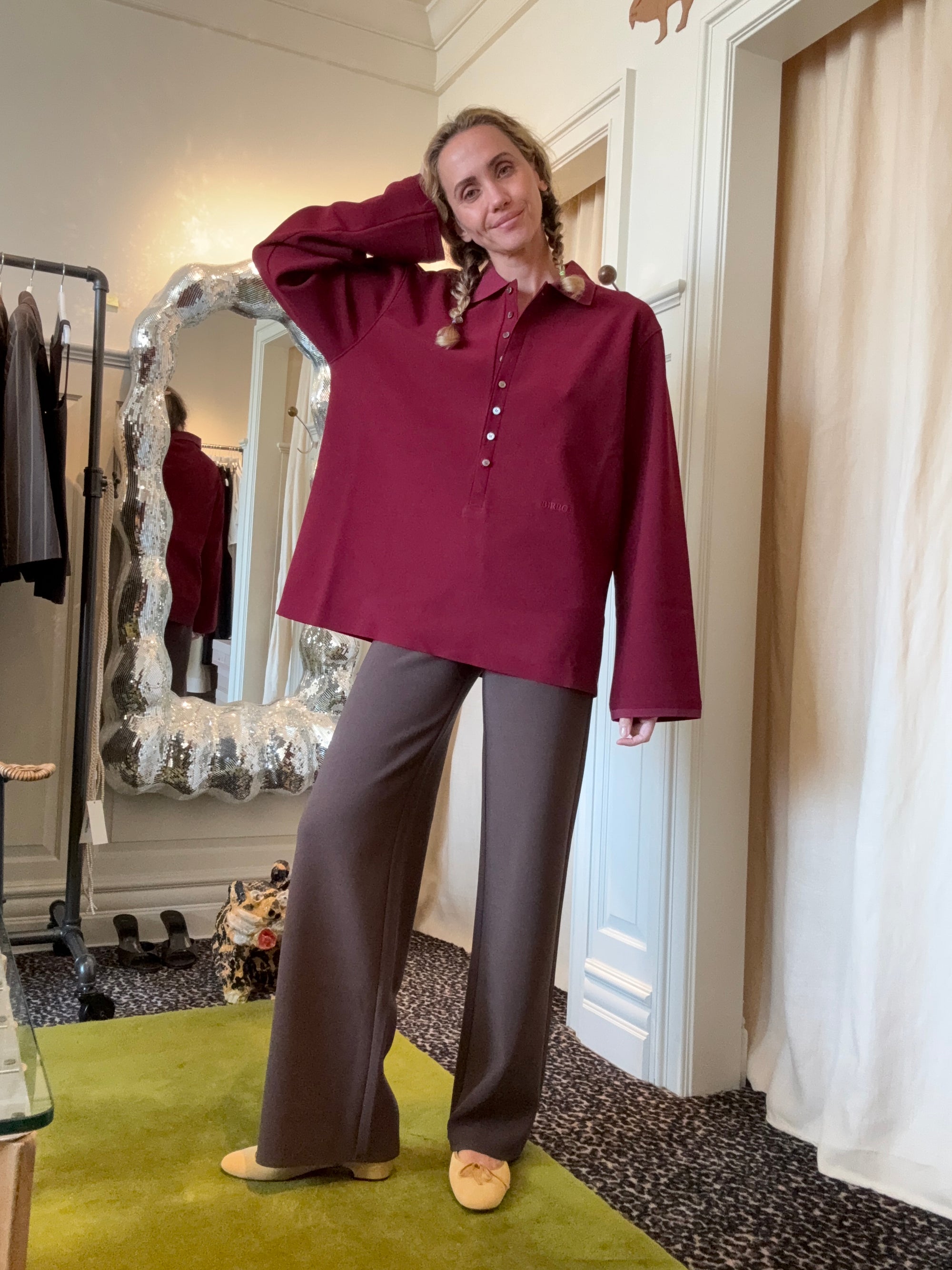 Birrot Lay2 Long-Sleeve Polo