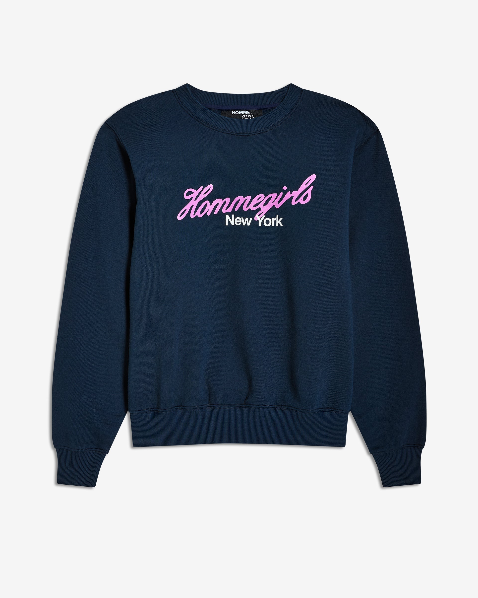 Hommegirls Neon Logo Crewneck Sweatshirt