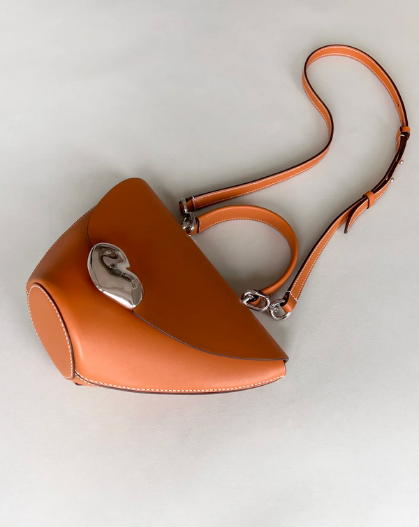 Esha Soni Orb Bag in Saddle French Calf