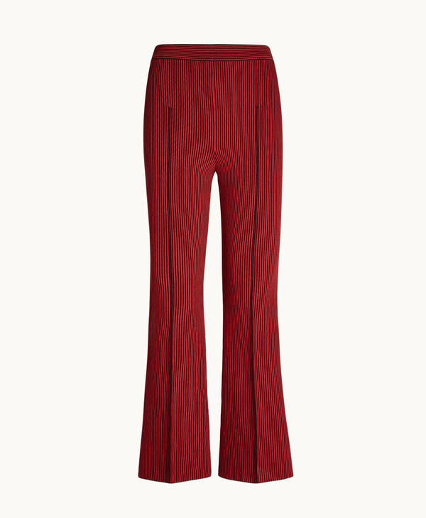 High Sport Kick Pant Red/Black Seersucker