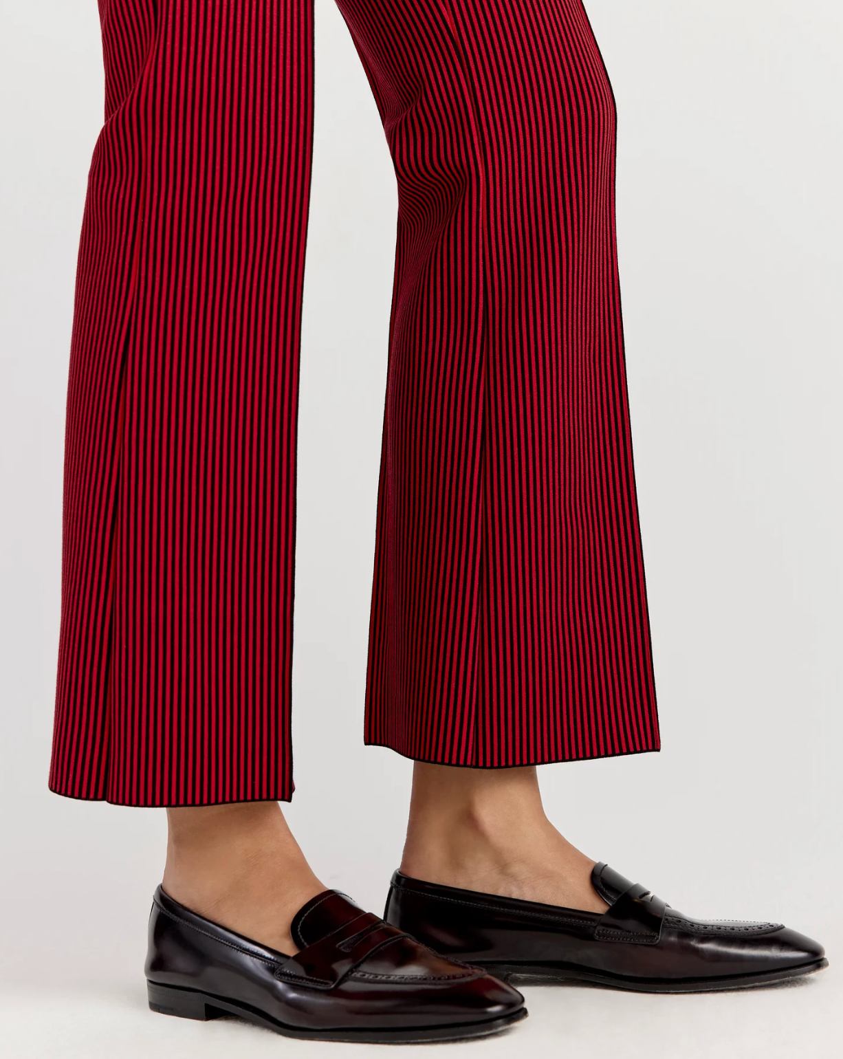 High Sport Kick Pant Red/Black Seersucker