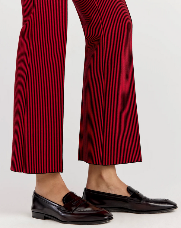 High Sport Kick Pant Red/Black Seersucker