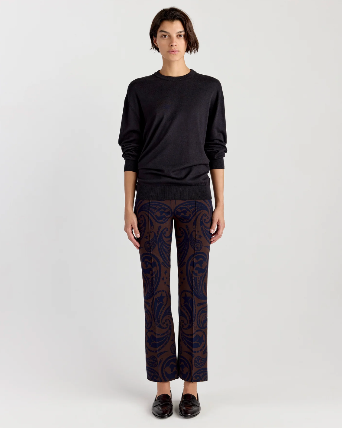 High Sport Kick Pant in Cosmic Paisley