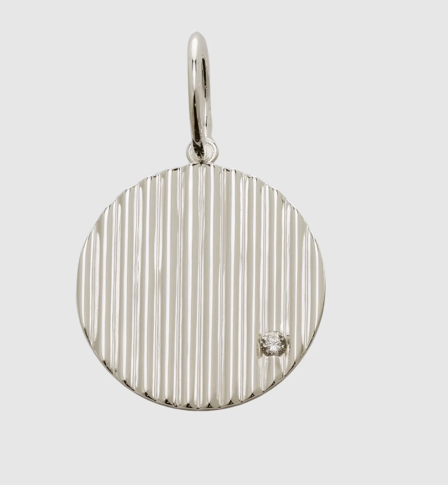 Sherman Field Diamond Circle Barre Medallion