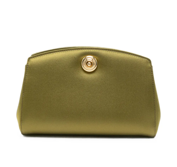 Liffner Satin Pushlock Clutch