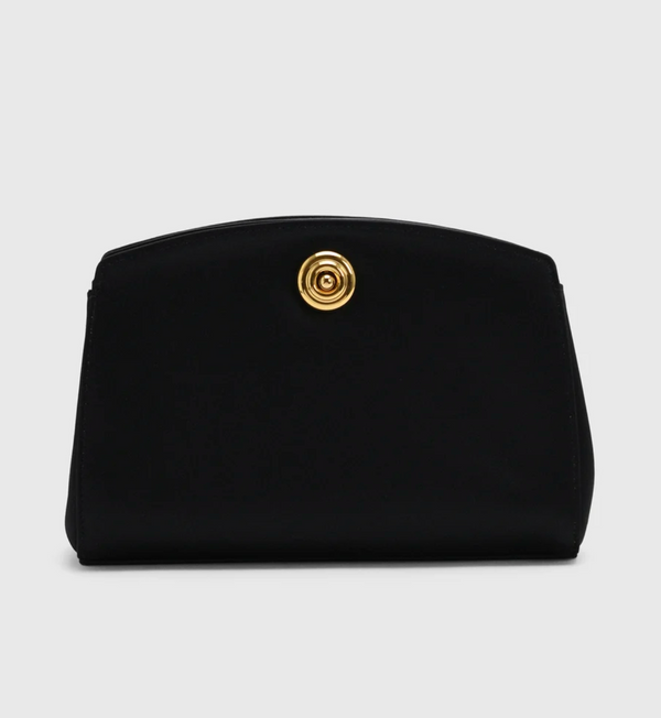 Liffner Satin Pushlock Clutch