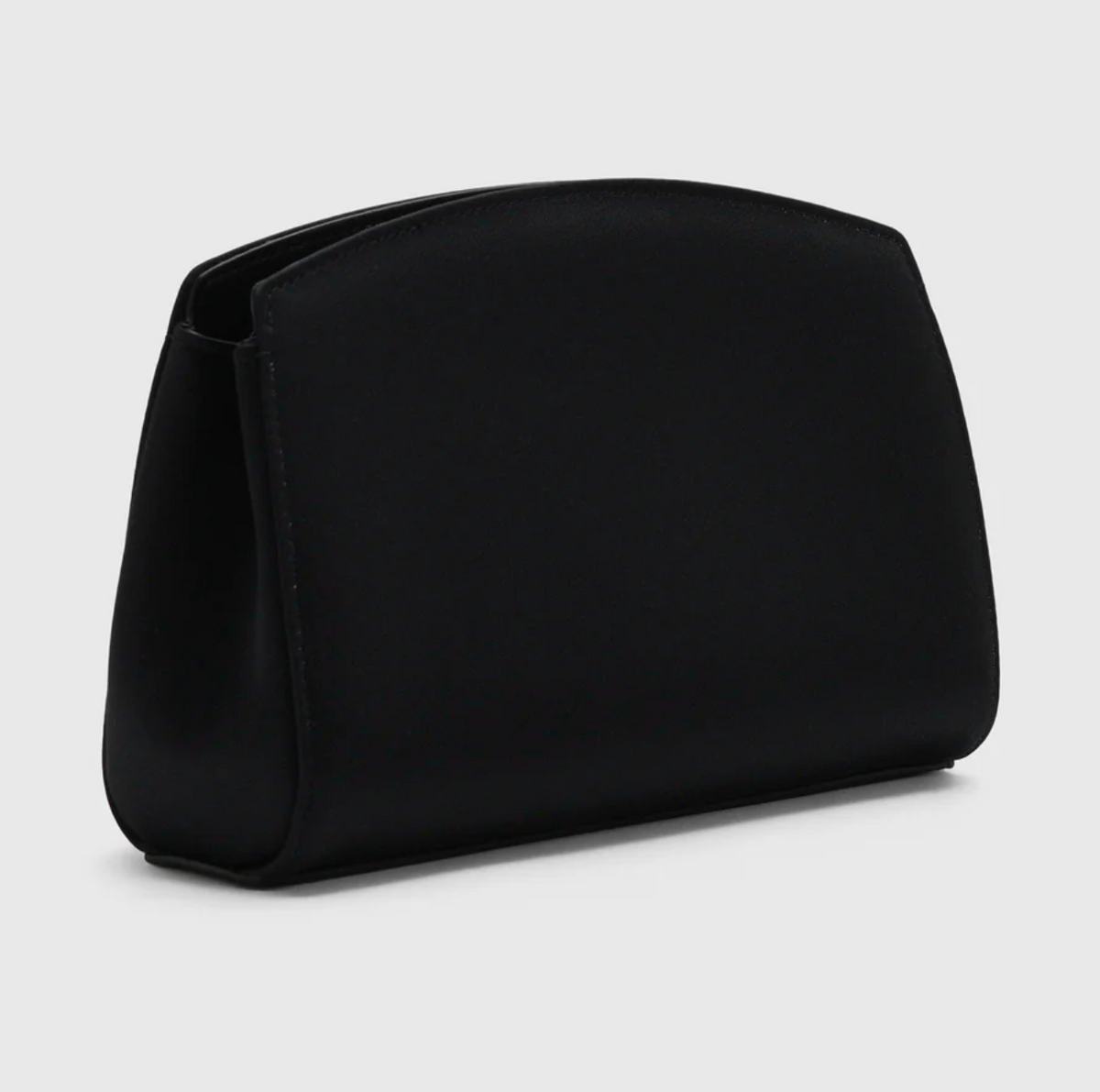 Liffner Satin Pushlock Clutch