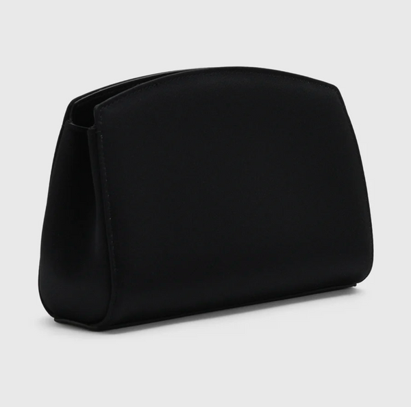Liffner Satin Pushlock Clutch