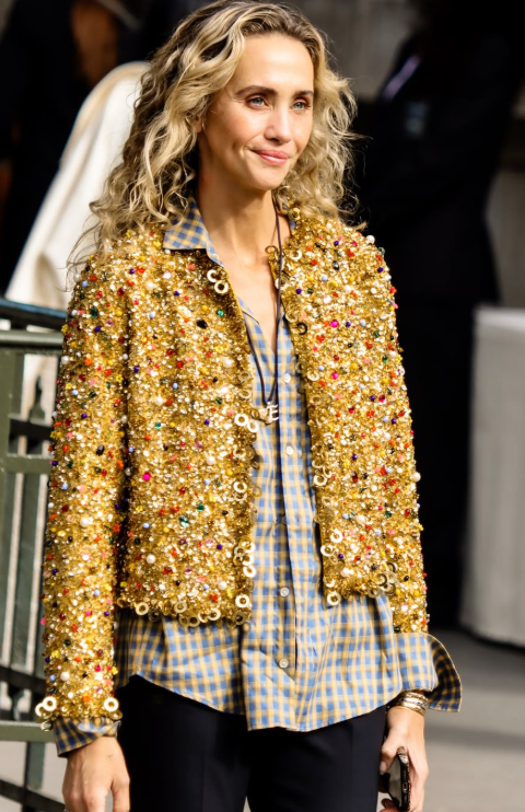 Ashish Beaded Evening Jacket