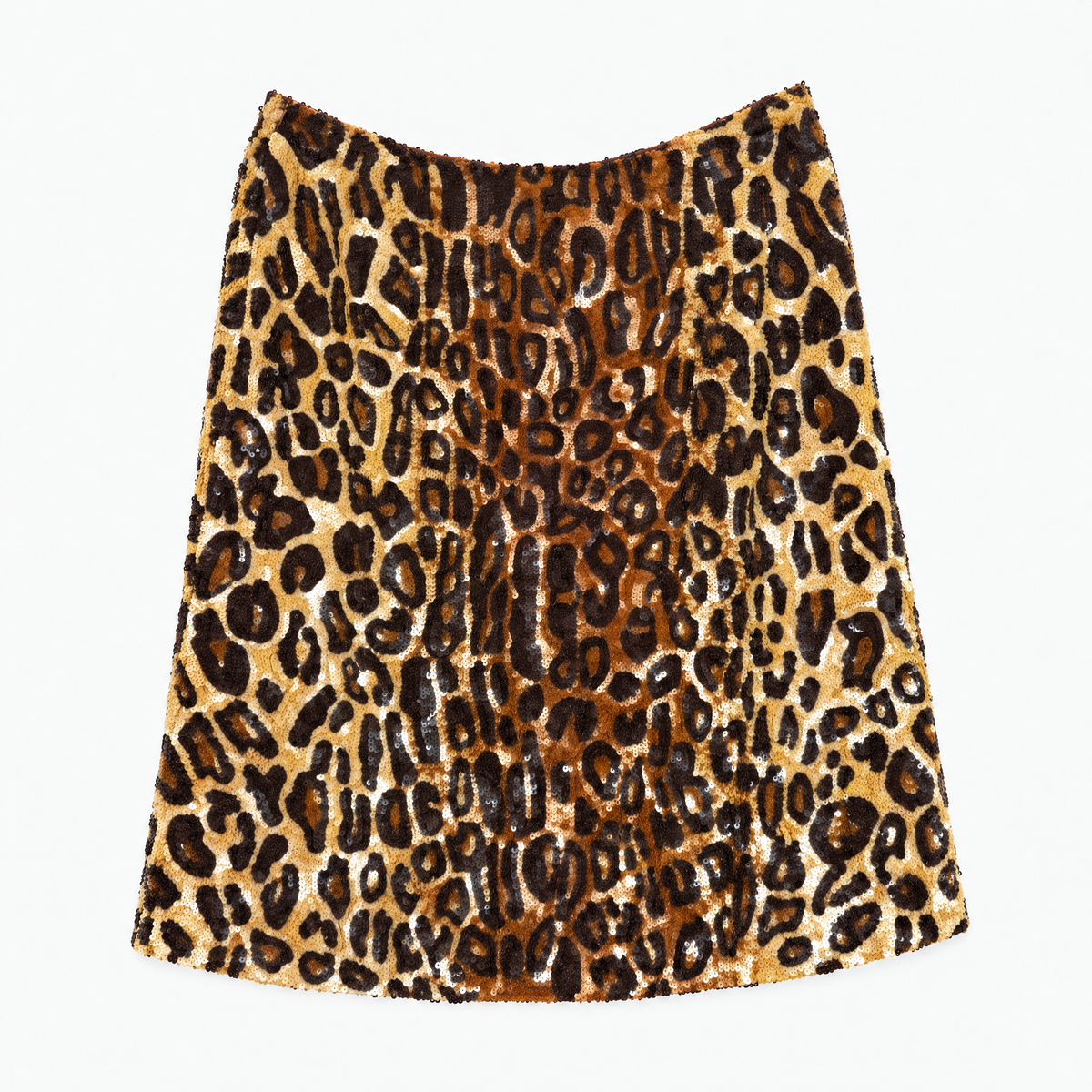 Ashish Custom Leopard Skirt
