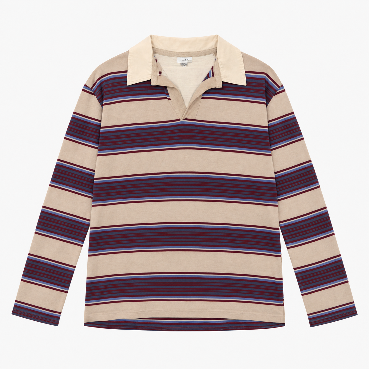 Sanderlak Striped Jersey Polo