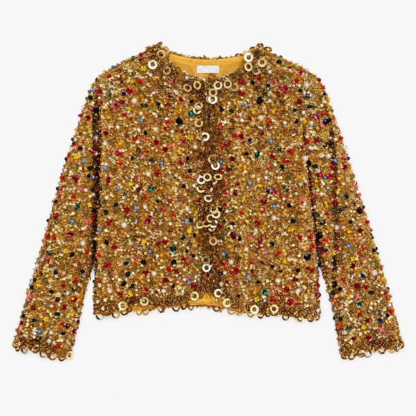 Ashish Beaded Evening Jacket