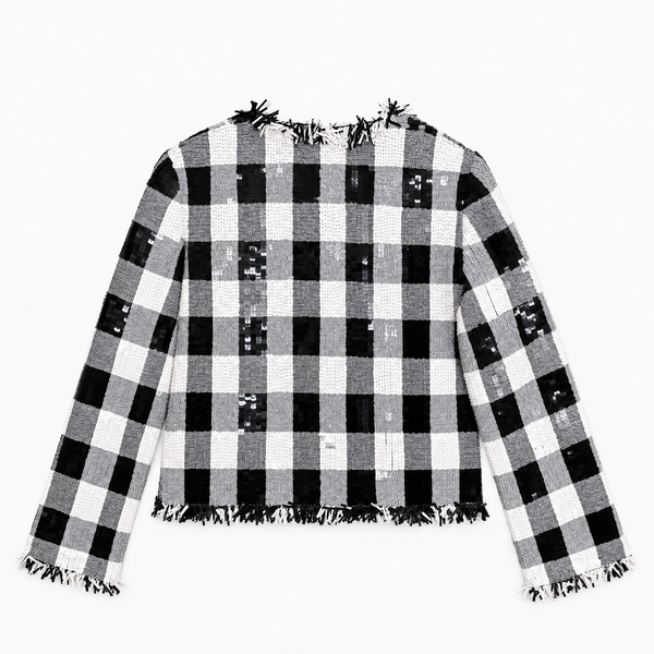 Ashish Sequin Evening Jacket Black
