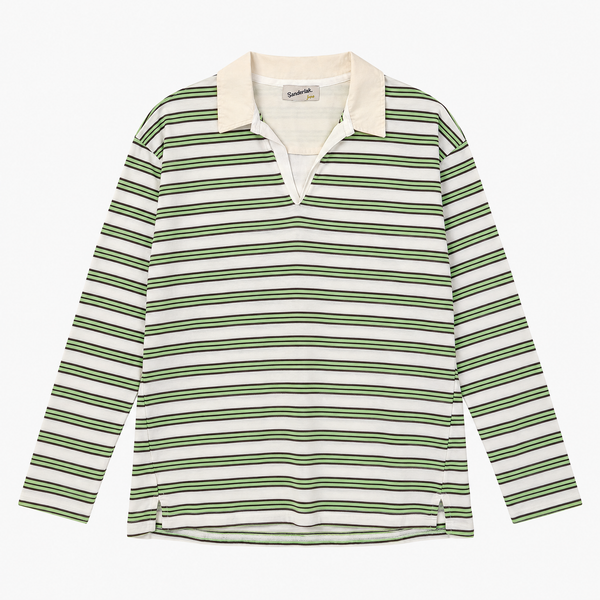 Sanderlak Vintage Neon Stripe Polo