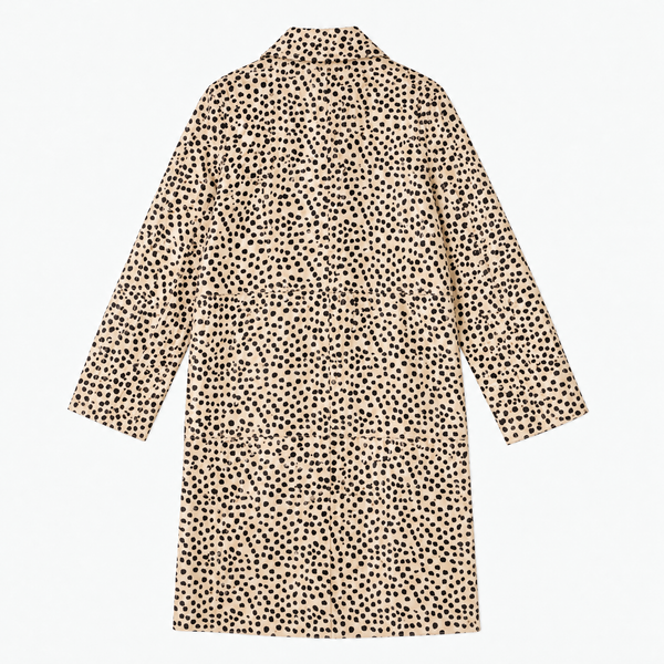 Rohe Cheetah Pony Hair Coat